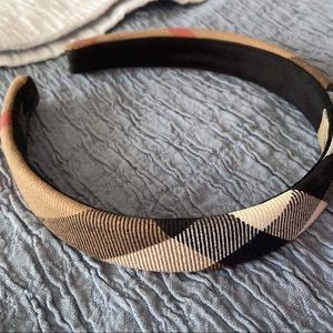 Authentic Vintage Burberry Headband - Price is firm.